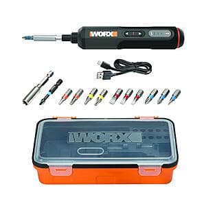 14-pc WORX 4-Volt Cordless Screw Driver Kit + $20 Menards Credit (via rebate) $25 + Free Store Pickup