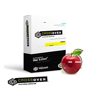 1-Year Codeweavers CrossOver+ Software Subscription (Mac & Linux) $18.50