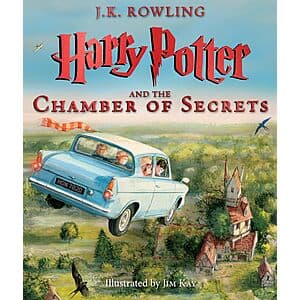 Harry Potter and the Chamber of Secrets (Hardcover, Illustrated Edition) $16