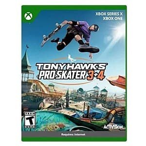 Tony Hawk's Pro Skater 3 + 4 (Xbox Series X) $18.50