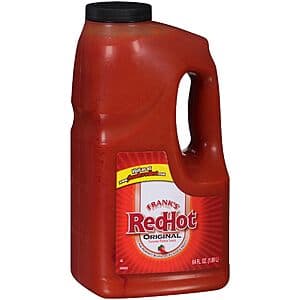 64-Oz Frank's RedHot Original Cayenne Pepper Hot Sauce $6.65 w/ Subscribe & Save