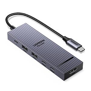 Prime Members: UGREEN Revodok Pro 6-in-1 10Gbps 4K 60Hz HDMI USB-C Hub $14 & More + Free Shipping