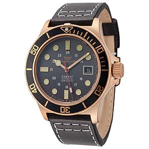 42mm Glycine Combat Sub Bronze Automatic Men's Watch (4 Colors) $379 + Free S&H