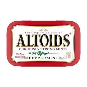 Altoids Classic Peppermint Mints $0.90 + Free S&H w/ Amazon Prime