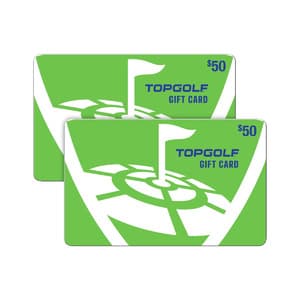 Costco Members: 2-Pack $50 Topgolf eGift Cards (Email Delivery) $70