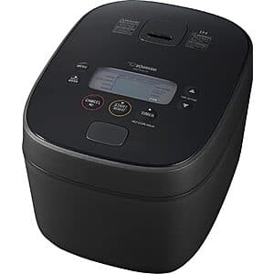10-Cup Zojirushi Induction Rice Cooker & Warmer (Black) $266.60 + Free Shipping