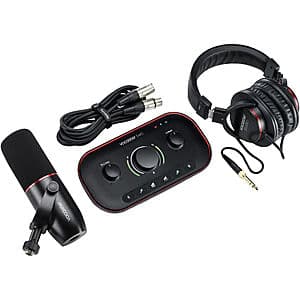 Focusrite Vocaster Two Studio 1-Person Podcasting Kit $100 + Free Shipping