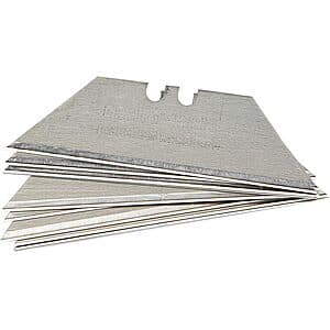 10-Pk CRAFTSMAN Carbon Steel 3/4" Utility Knife Blades $1.60