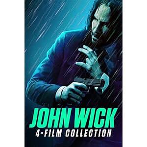 4-Film John Wick Collection (Digital 4K UHD) $10