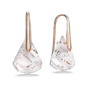 Prime Members: Swarovski Lunar Drop Earrings (Rose Gold Tone) $30 + Free S&H