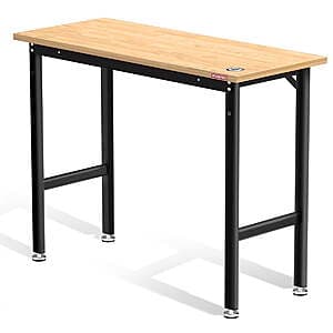 WORKPRO Garage Workbench w/ Leveling Foot: 60"x24" $250, 48"x 20" $100 + Free S&H