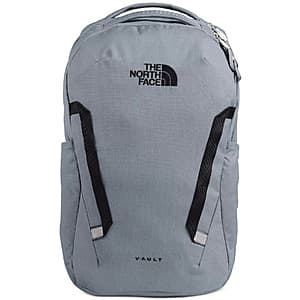 The North Face Backpacks: Women's Jester (Gravel) $37.50, Men's Vault (Space) $32.50