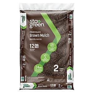 Select Lowe's Stores: Sta-Green Premium 2-Cu Ft. Bagged Mulch (various colors) $2 + Free Pickup