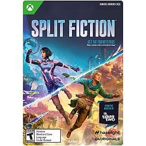 Hazelight Studios: Split Fiction (Xbox Series X|S Digital Code) $40