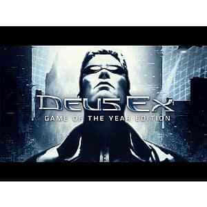 Deus Ex Games (PC Digital): Human Revolution Directors Cut $3, Deus Ex GOTY Ed. $1 & More