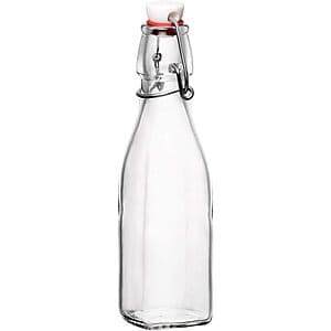 8.5-Oz Bormioli Rocco Glass Swing Bottle (Clear) $4