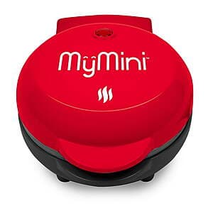 MyMini 550-Watt Mini Pancake Griddle (Red) $3.65