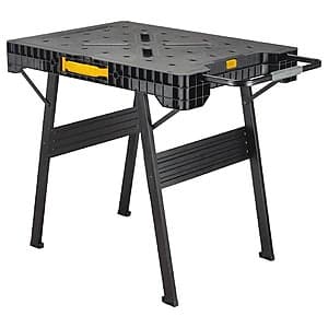 DeWALT 33" Plastic Folding Portable Workbench $90 + Free Shipping