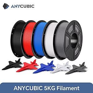 5kg ANYCUBIC 1.75mm PLA 3D Printer Filament (Mixed Colors) $31.05 + Free S&H