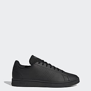 adidas Men's Advantage Base Shoes (Core Black) $18 + Free Shipping