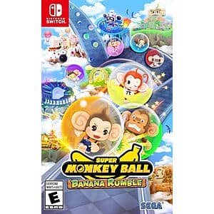 Super Monkey Ball Banana Rumble: Launch Edition (Switch) $15