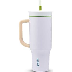 40-Oz Owala Stainless Steel Straw Tumbler (Various Colors) $20 + Free Pickup