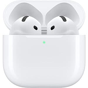 Apple AirPods 4 Wireless Earbuds with Active Noise Cancellation $119 + Free Shipping
