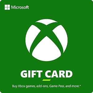 $100 Xbox eGift Card (Email Delivery) $85