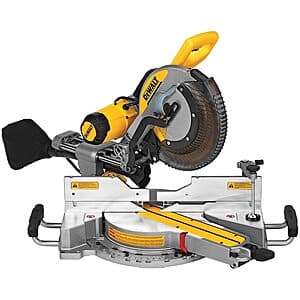 DeWALT 15-Amp Corded 12" Dual Compound Miter Saw $349 + Free S&H
