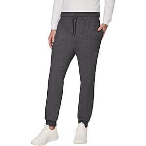 Hanes Men's EcoSmart Fleece Sweatpants Joggers (Smoke Gray) $7.20
