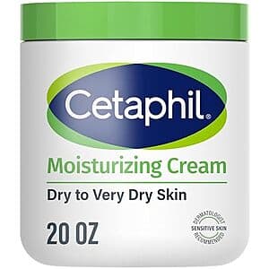 20-Oz Cetaphil Moisturizing Cream (Dry to Very Dry Skin) $9.50 w/ Subscribe & Save