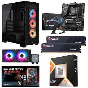 AMD 9800X3D CPU + 64GB G.SKILL Ripjaws RAM + MSI X870 GAMING MB & More $940 + Free S&H