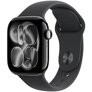 42mm Apple Watch Series 11 GPS Smartwatch (Black Aluminum Case w/ Sport Band) $299 + Free S&H