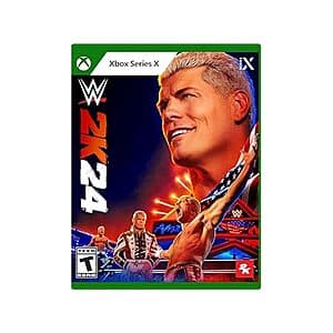 WWE 2K24 (Xbox Series X) $4 + Free Shipping w/ Prime