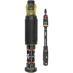 Klein Tools KNECT 16-in-1 Impact-Rated Hybrid Screwdriver/Nut Driver $21