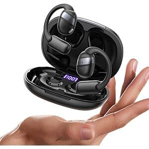 JOYROOM Open-Ear Bluetooth 5.4 Sport Earbuds w/ 16mm Drivers & Touch Controls $14.50