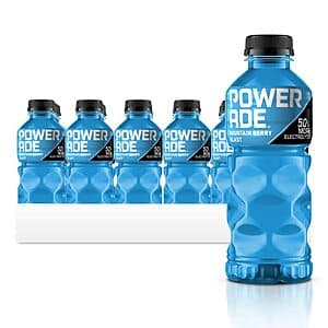 24-Pack 20-Oz POWERADE Sports Drink (Mountain Berry Blast) $14.35 w/ Subscribe & Save