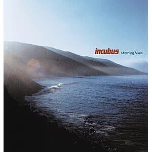 Incubus Morning View vinyl double LP album cover with MP3 AutoRip digital version included.