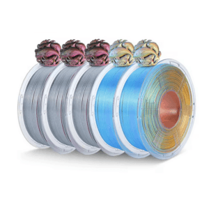 5-Pack 1.1-kg JAYO Silk PLA 1.75mm 3D Printer Filament Rolls (Various) $47.65 + Free Shipping