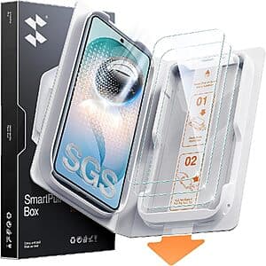 3-Pk SmartDevil Tempered Glass Screen Protector for Samsung Galaxy S26 (Various) $4.60