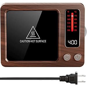 36W Gaiatop Coffee Mug Warmer w/ 5 Temp Settings & 0.5-9H Timer (2 Colors) $8