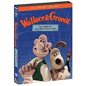 Wallace & Gromit: The Complete Cracking Collection (4K Ultra HD + Blu-ray) $12.90