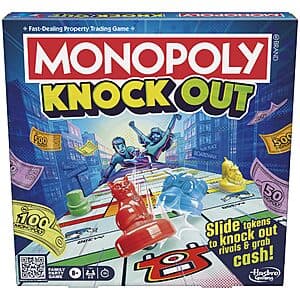 Monopoly Knockout Board Game $6.75