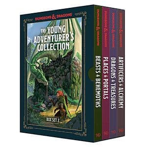 Dungeons & Dragons Young Adventurer's Box Set 2 (4-Book Paperback Boxed Set) $14.85