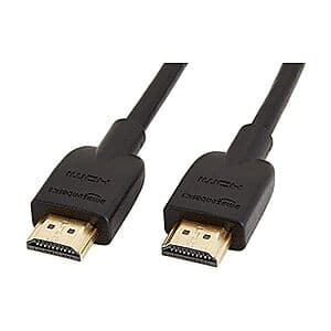 84-Pk 6' Amazon Basics High-Speed 4K Ultra HD HDMI 2.0 Cable $38.40 + Free S&H w/ Prime