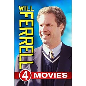 Will Ferrell 4-Movie Collection (Digital HD) $8