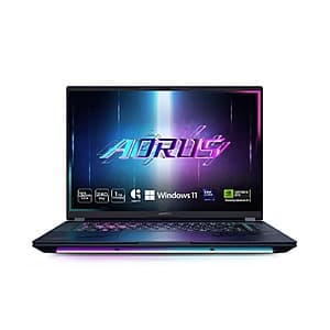GIGABYTE AORUS Master Laptop: Ultra 9 275HX, 16" WQXGA OLED, RTX 5070 Ti, 32GB, 1TB $1999 Free S&H