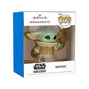 Hallmark Star Wars Mandalorian Funko POP! Ornament (Grogu w/ Butterfly) $1 + Free Shipping w/ Prime