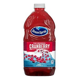 64-Oz Ocean Spray Cranberry Juice Cocktail $2.40 w/ S&S