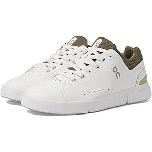 On Men's The Roger Advantage 2 Shoes (White/Olive) $84.95 + Free Shipping